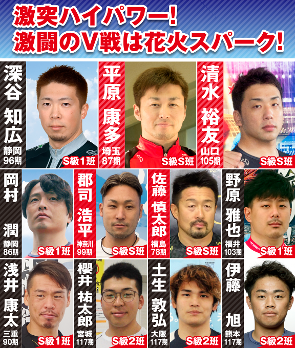 激突ハイパワー!激闘のV戦は花火スパーク!